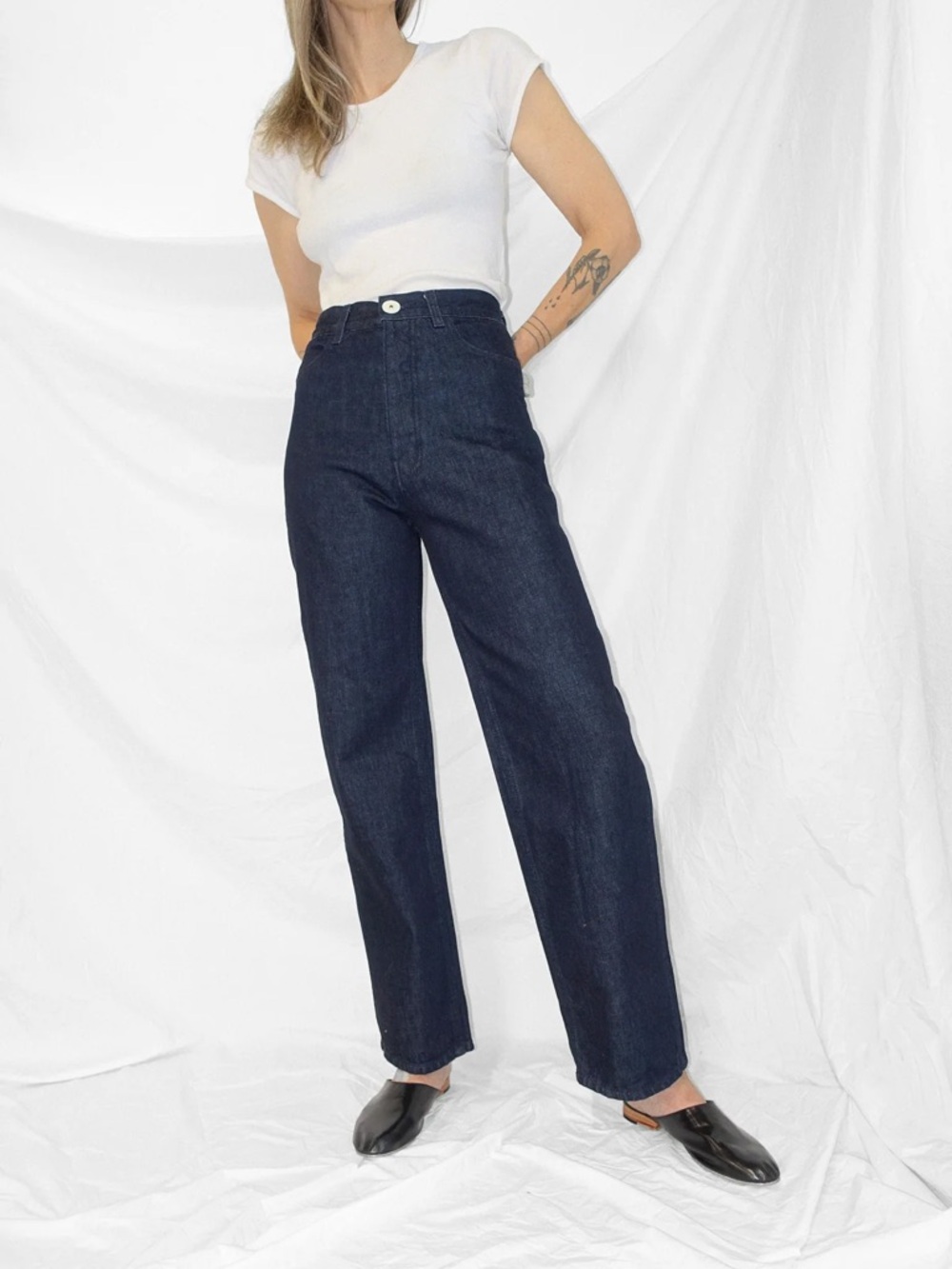 Jesse Kamm NWT Dark Blue Japanese Denim 225s Size 4